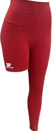 Red - One Legged Legging